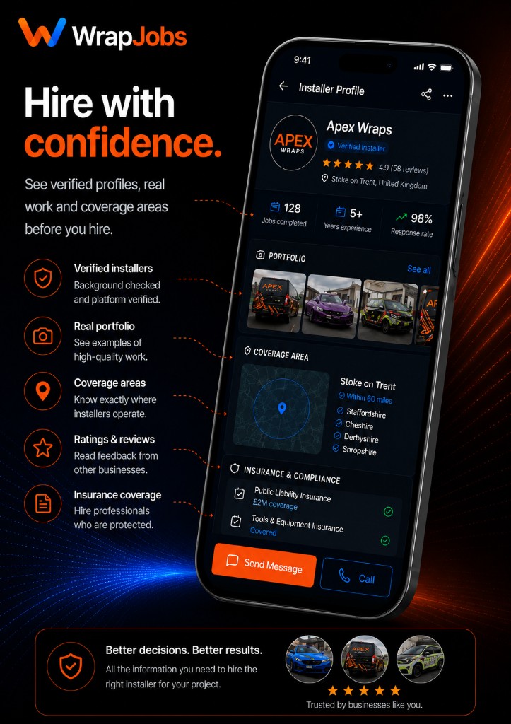 Hire with confidence — verified profiles and real work